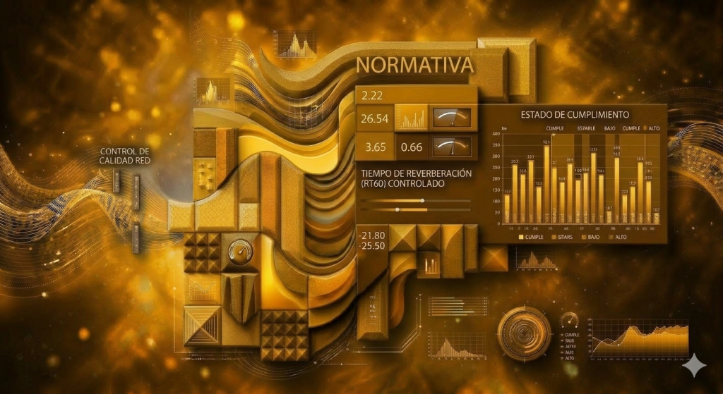 icono acondicionamiento acustico amarillo